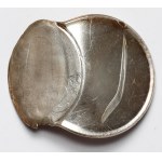 Destruct 100,000 zloty 1990 Solidarity - off-center beating