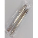 Sheaffer Targa 1004 Sterling Silver fountain pen + pen set in factory foil