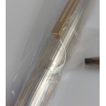 Sheaffer Targa 1004 Sterling Silver fountain pen + pen set in factory foil