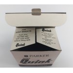 Parker Super Quink Ink permanentná čierna farba 2 fl. ozs.