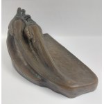 Friedrich Gornik (1877-1943), calamaio Art Nouveau con fagiani