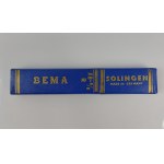Bema 58 6/8 Solingen Germany Blue Steel Razor