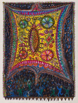 Teresa Jakubowska, LATAWIEC Z SAMARKANDY, 1988