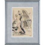 Antoni Uniechowski, FIGURE n° 6 de la série Peintre et modèle.