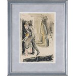 Antoni Uniechowski, FIGURE n° 7 de la série Peintre et modèle.