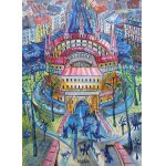 Pawel Kluza (b. 1983), Barbican in Krakow, 2026