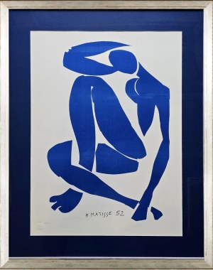 Henri Matisse (1869-1954) , Blue Nude IV 1977 (1952)
