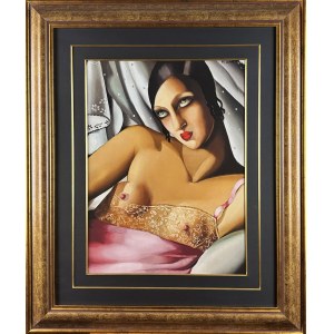 Tamara Lempicka (1898-1980), La Chemise Rose (La camicia rosa) 2011 (1927)