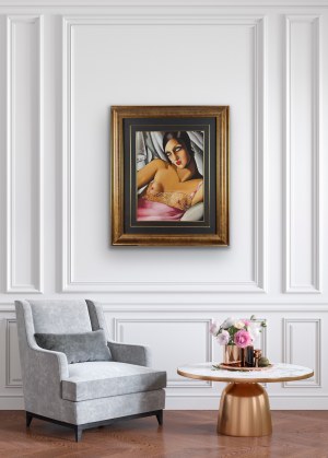 Tamara Łempicka (1898-1980), La Chemise Rose (Różowa koszulka) 2011 (1927)