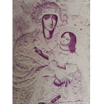 TABLEAU MÈRE DE DIEU SAINTOLIPUS, BOIS