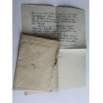 ENVELOPE WITH WRITING INSIDE SWASTIKA STAMP 1940, WIEN, NEUSTADT