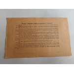 CONVOCATION TRIBUNAL DU TRAVAIL KRAKOW 1938