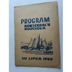ZAKOPANE OLCZA CHURCH CONSECRATION PROGRAM 1988
