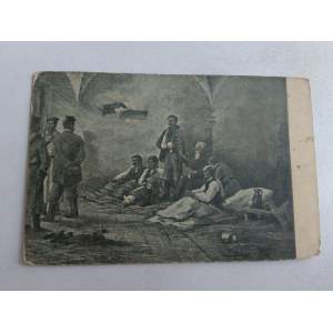 PEINTURE POLONAISE RYBKOWSKI X-TH PAVILLON DE LA CITADELLE DE VARSOVIE 1863-1913