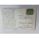 POLISH PAINTING TRZEBIŃSKI ODRZYKOŃ BASZTA, STAMP STAMP RZESZOW