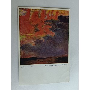 POLISH PAINTING STABROWSKI BATTLE OF THE SPIRITS