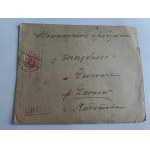 ENVELOPE STAMP CHEMICAL LABORATORY RAINBOW KOZIERADZKI GARLE WARSZAWA, ŻARNÓW, STAMP, STAMP