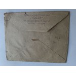 ENVELOPE STAMP CHEMICAL LABORATORY RAINBOW KOZIERADZKI GARLE WARSZAWA, ŻARNÓW, STAMP, STAMP