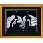 Joanna Sarapata, Two ballerinas in silver dresses, 2026