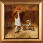 Tomasz Owczarski, Woman with a baby in a stroller