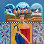 Ashot Petrosyan, Blue bird, 2025