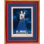 Rafal Olbinski, Spring flowers after a storm I of XX, 2025