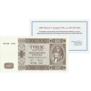 Krakowiak, 1.000 złotych 1941 - MCSM 1002 -