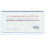 Krakowiak, 1.000 złotych 1941 - MCSM 1002 -