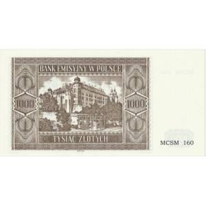 Krakowiak, 1.000 złotych 1941 - MCSM 160 -