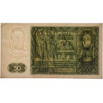 50 złotych 1936 Dąbrowski - AB - PMG 58 EPQ - RZADKOŚĆ - numer radarowy