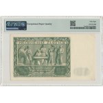 50 złotych 1936 Dąbrowski - AB - PMG 58 EPQ - RZADKOŚĆ - numer radarowy