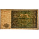 500 złotych 1946 - Dx - seria zastępcza
