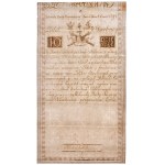 10 złotych 1794 - B - znw. D&C BLAUW - z herbem w filigranie - PMG 63
