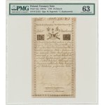 10 złotych 1794 - B - znw. D&C BLAUW - z herbem w filigranie - PMG 63