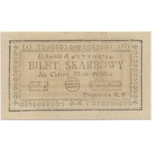 4 złote 1794 (1)(G)