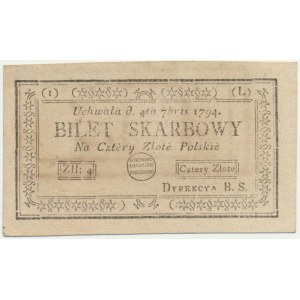 4 złote 1794 (1)(L)