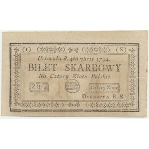 4 złote 1794 (1)(S)