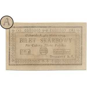 4 złote 1794 (2)(A)