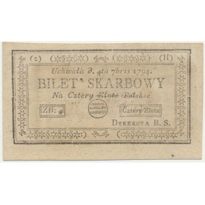 4 złote 1794 (2)(H)