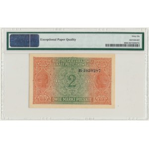 2 marki 1916 - Generał - B - PMG 66 EPQ