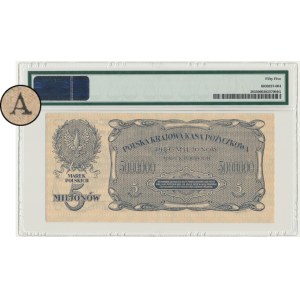 5 milionów marek 1923 - A - PMG 55 - pierwsza seria