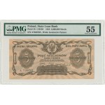 5 milionów marek 1923 - A - PMG 55 - pierwsza seria