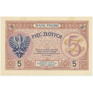 5 złotych 1919 - S.51. B. - PIĘKNA