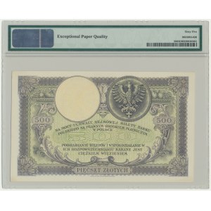 500 złotych 1919 - S.A. - PMG 65 EPQ