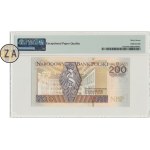 200 złotych 1994 - ZA - PMG 67 EPQ - seria zastępcza
