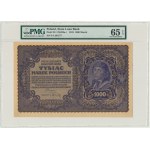 1.000 marek 1919 - III Serja A - PMG 65 EPQ