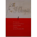 designed by Henryk TOMASZEWSKI (1914-2005), 10th F. Chopin Festival 1980, 1979