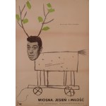 proj. Wojciech FANGOR (1922-2015), Spring, autumn and love, 1956