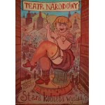 proj. Edward DWURNIK (1943 - 2018), Stara baba wysiaduje, 1978