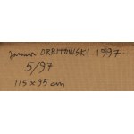 Janusz Orbitowski (1940 Kraków - 2017 Kraków), Ślady 5/97, 1997